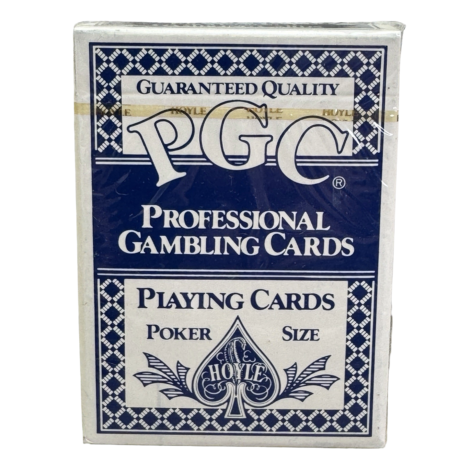 Hoyle PGC Casino Diamond Back Playing Cards (Red, St. Paul, MN, Window Tuck Case)