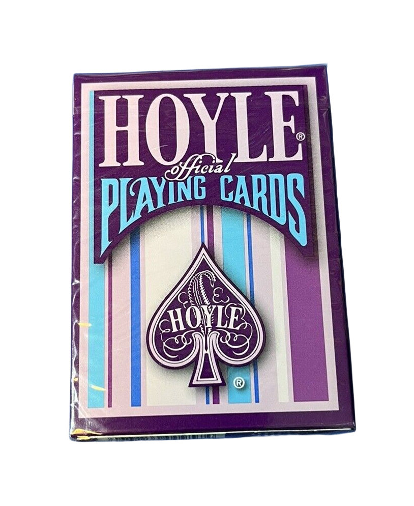 Hoyle Purple Standard Index Playing Card Deck