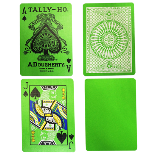 Tally-Ho Reverse Circle Back (Green) Limited Edition by Aloy Studios