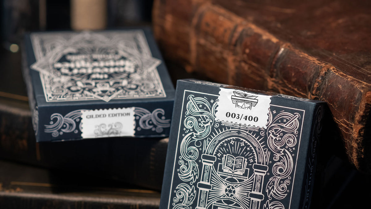 Sorcerer’s Apprentice Holographic Gilded packaging and numbered silver-foil seal.