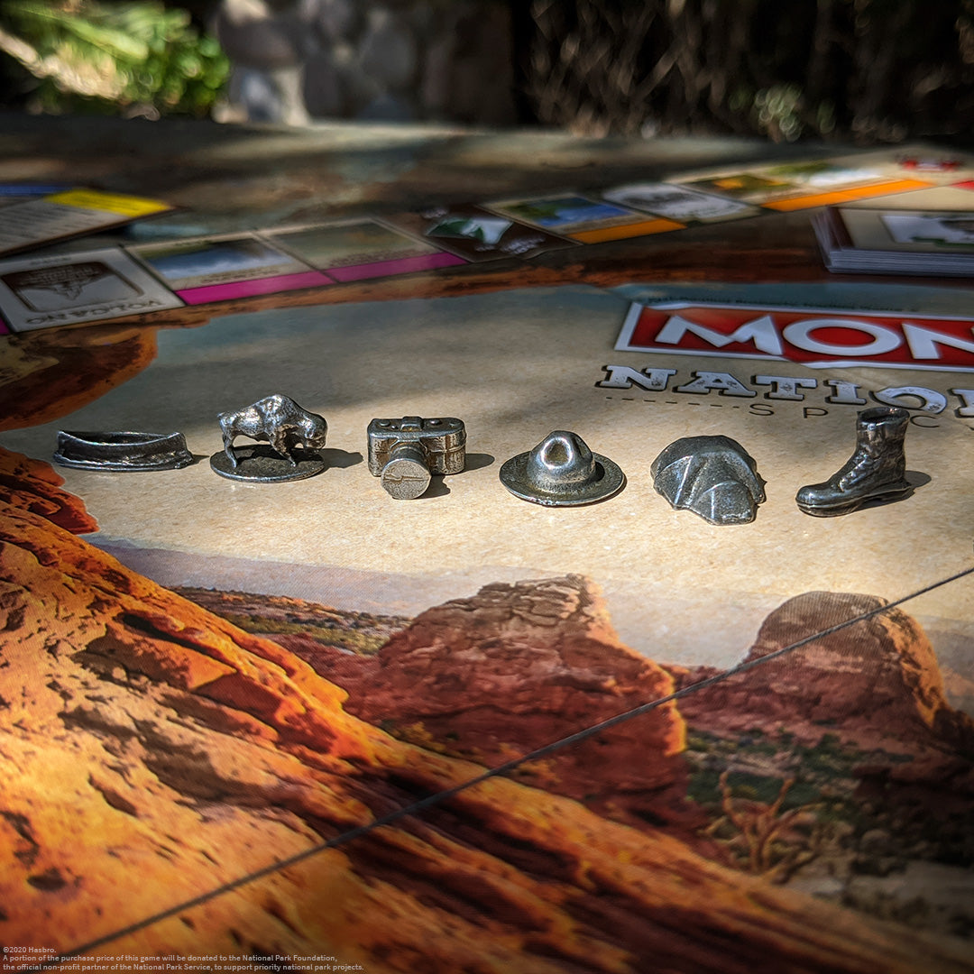 Monopoly: National Parks Edition – game components