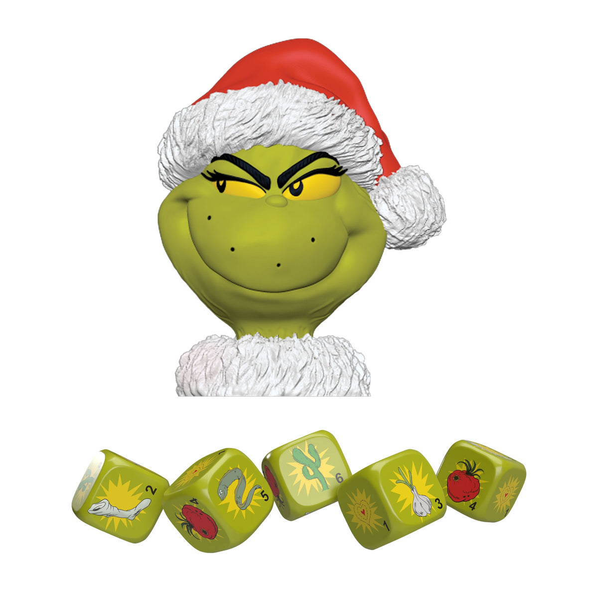 Yahtzee: The Grinch Edition – game components