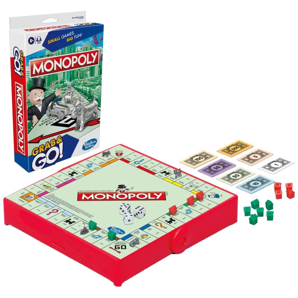 Monopoly Grab & Go Travel Game