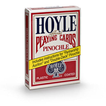 Pinochle playing cards showing the special double card deck used for the game