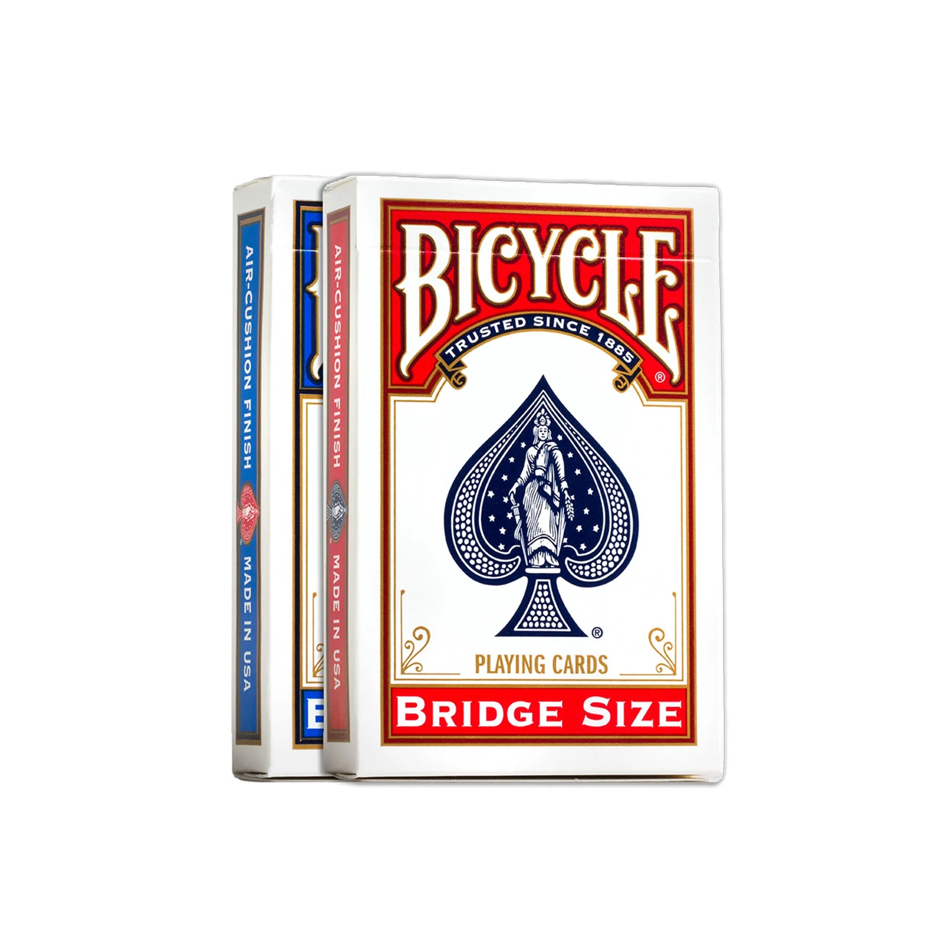 Bike Rider Bridge Bicycle Bridge Playing Cards – Rider Back – Red & Blue Bridge Size