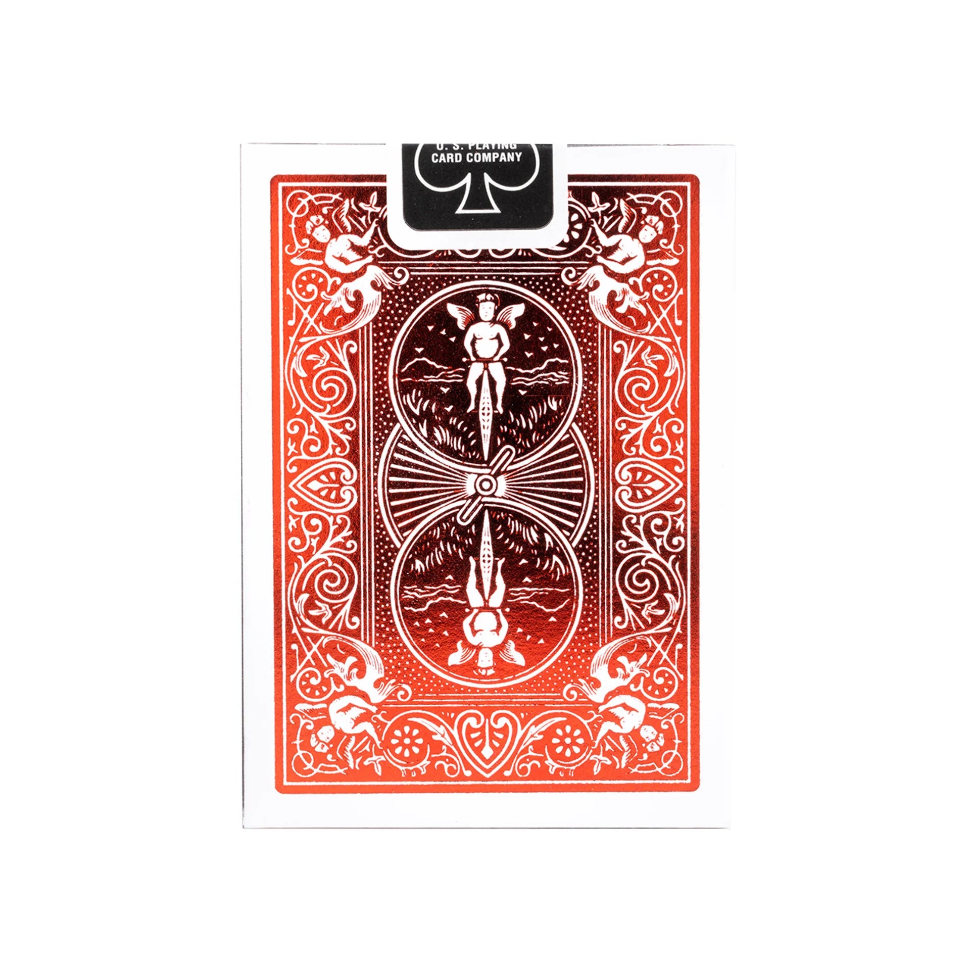 Bicycle Metalluxe Red Crimson Playing Cards
