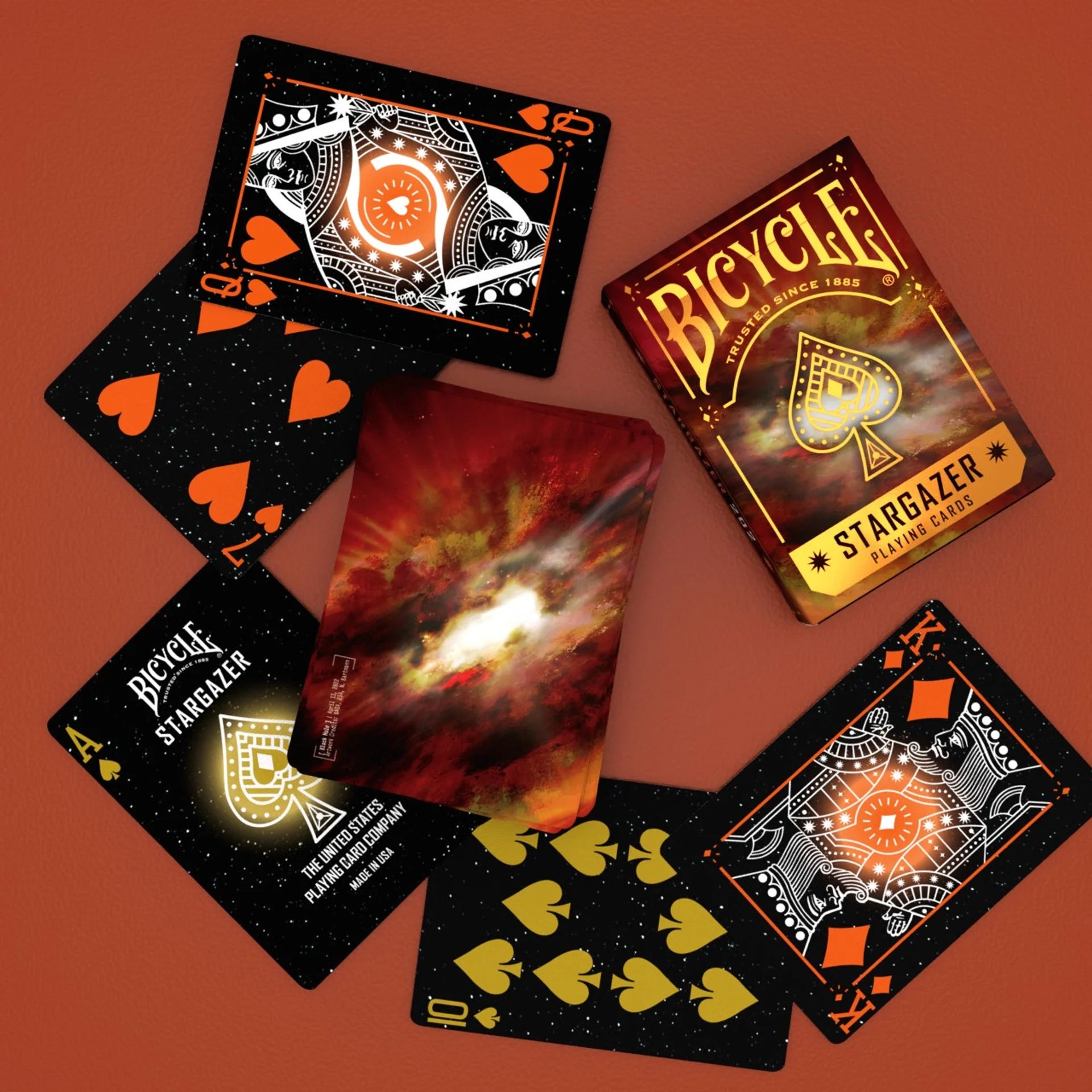 Bicycle Stargazer 202 Playing Cards – Black Hole Hubble Photography