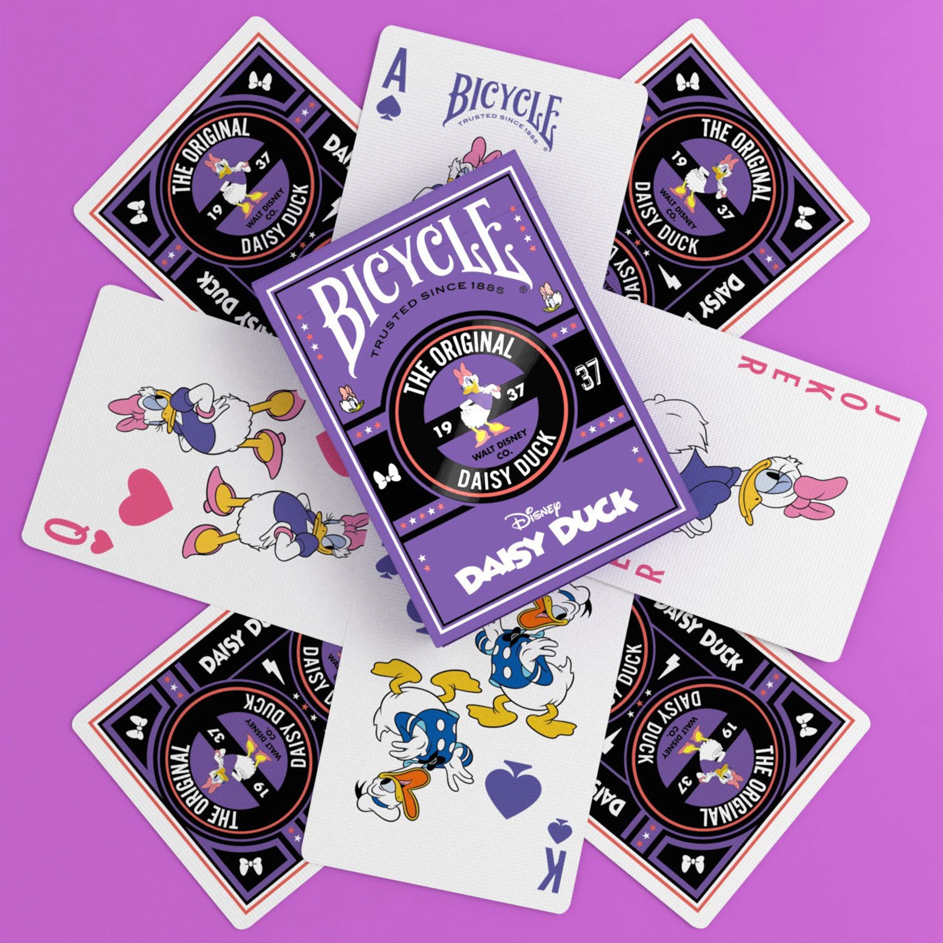 Bicycle Disney Classic Daisy Duck Playing Cards – Disney Collection