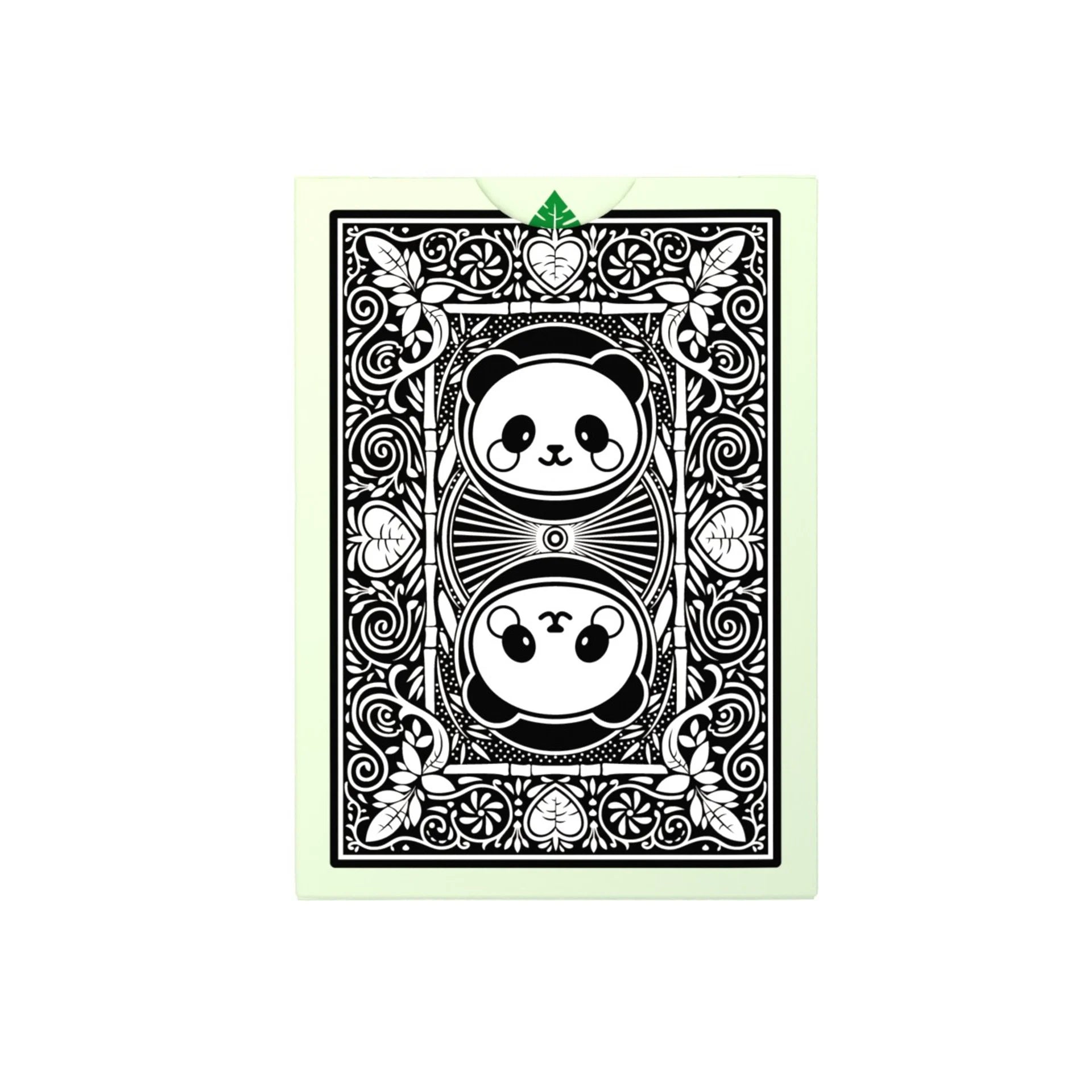Bicycle Panda Playing Cards – Adorable Custom Court Cards & Bamboo Design