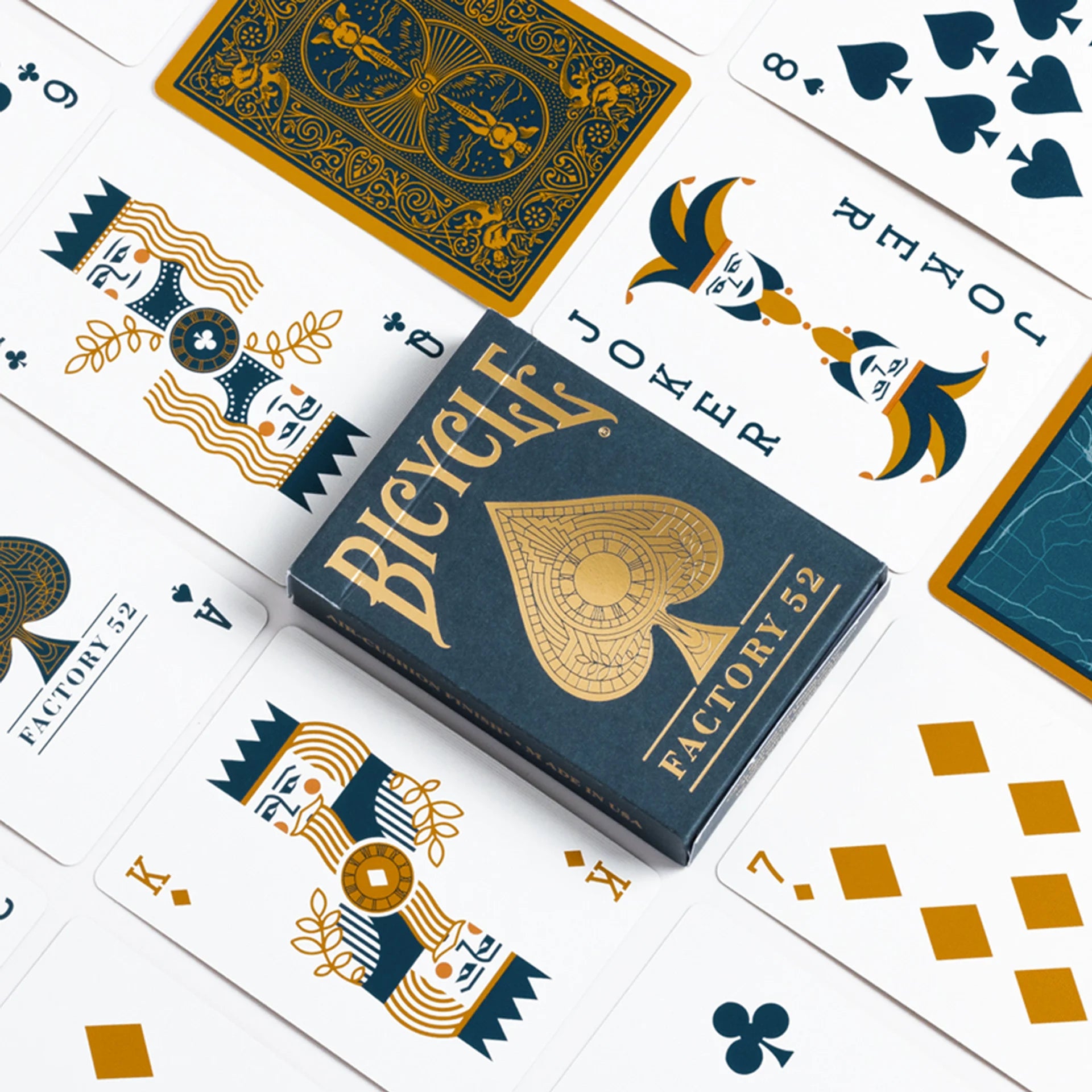 Bicycle Factory 52 Playing Cards