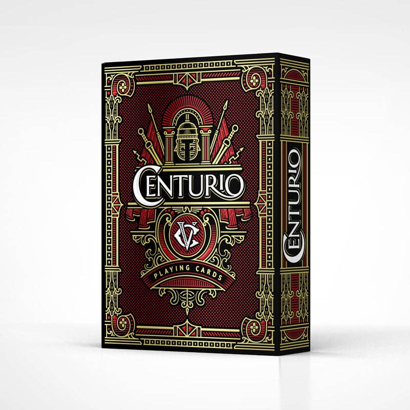 Centurio playing cards packaging on a white background