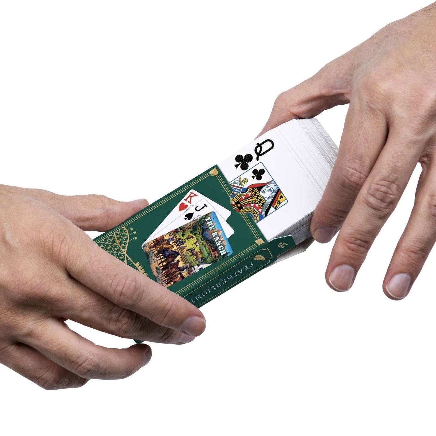 The Ranch Playing Cards by Boardwalk tuck box and poker-size cards