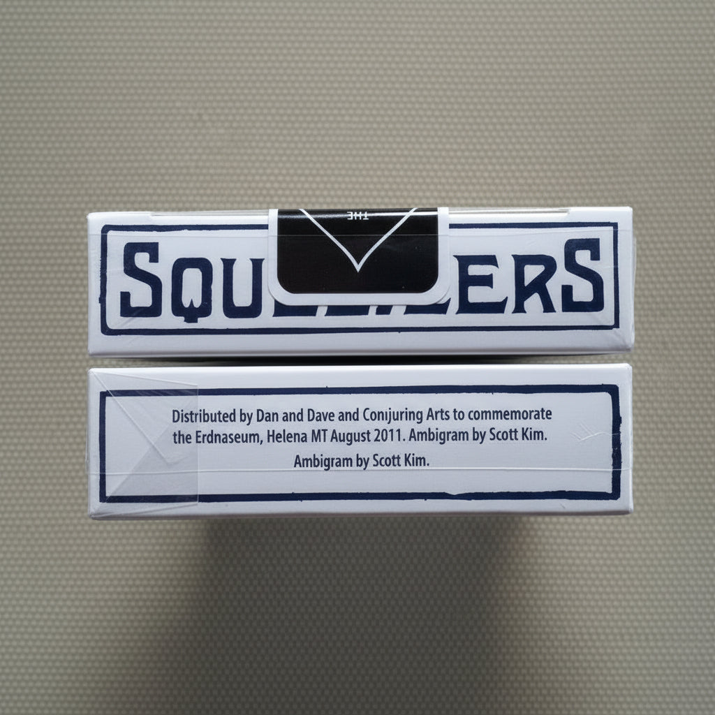 Two packs of 'Bee Squeezers' with text on a gray background
