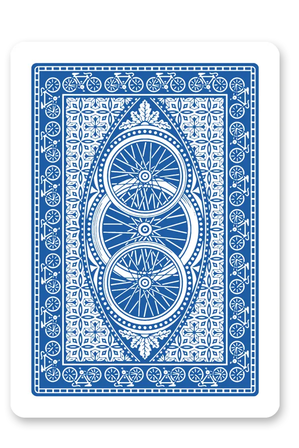 Modiano Poker Bike Trophy 2 Jumbo Index – 100% Plastic – Single Deck Red or Blue