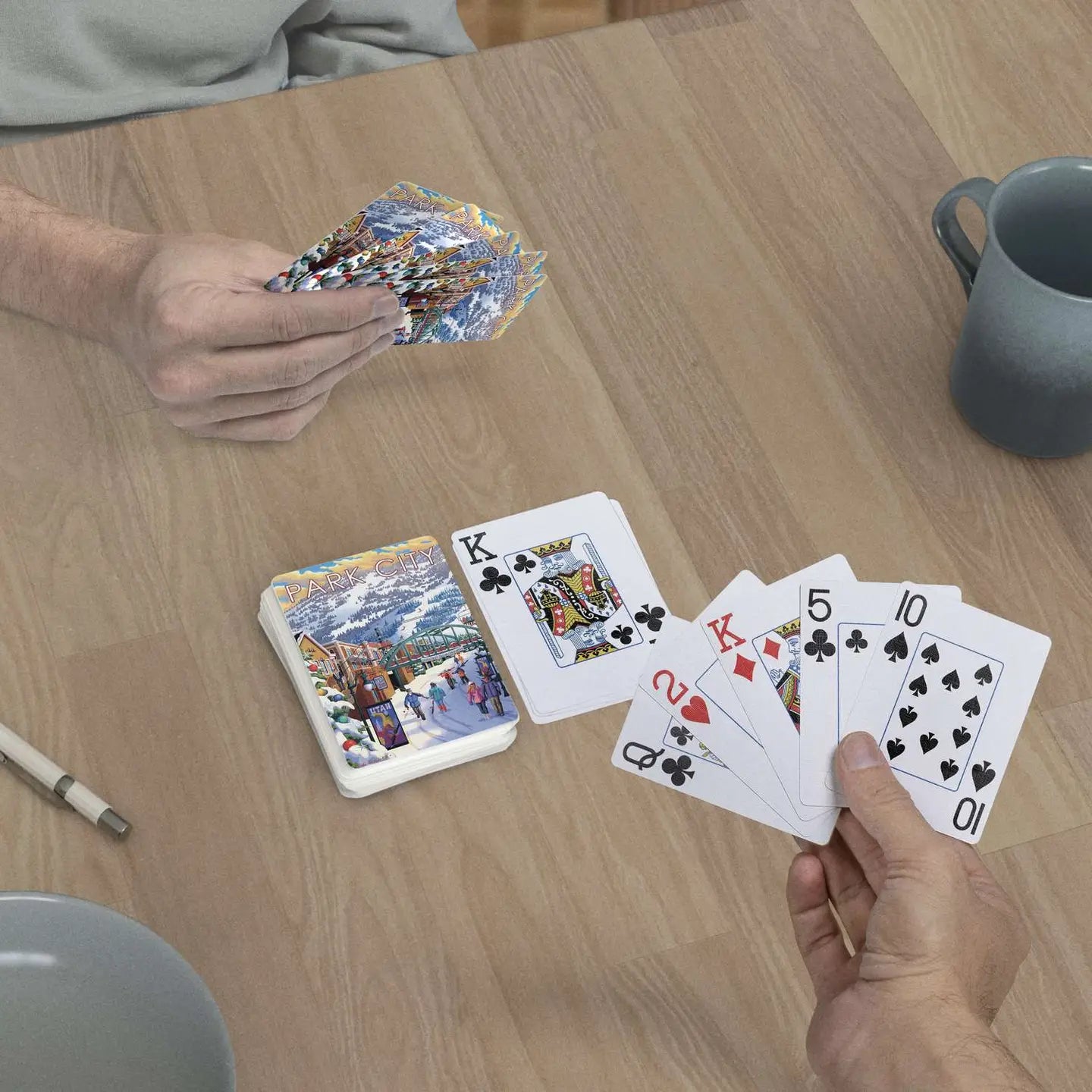 Park City Winter Playing Cards – Poker Size Jumbo Index