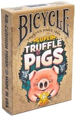 Bicycle Super Truffle Pigs Playing Cards