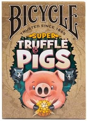 Bicycle Super Truffle Pigs Playing Cards