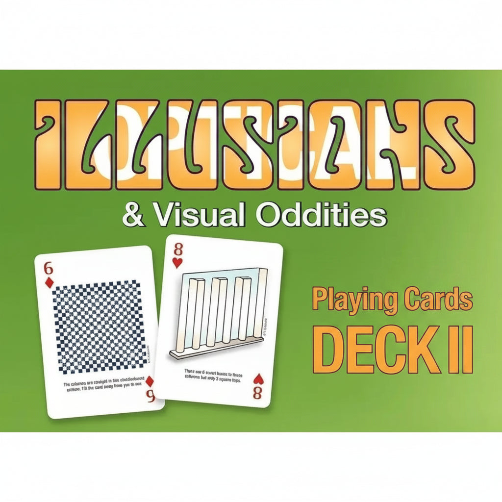Optical Illusions and Visual Oddities II Playing Cards Packaging