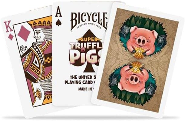 Bicycle Super Truffle Pigs Playing Cards