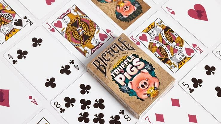 Bicycle Super Truffle Pigs Playing Cards