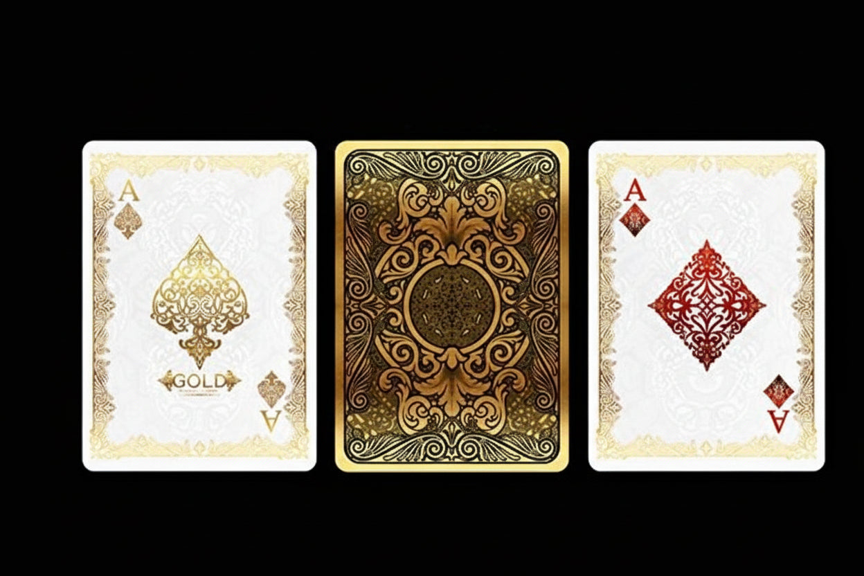 Bicycle Gold Deck – Luxury Gold Playing Cards