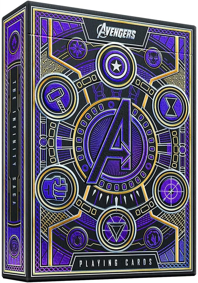 Theory11 Avengers Purple Edition Playing Cards