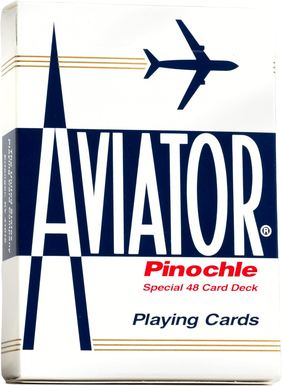 Aviator Pinochle Playing Cards – Red & Blue (Standard Index)