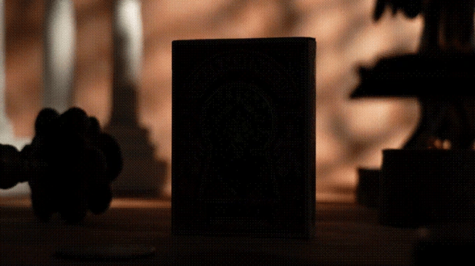 Dark cylindrical object on a blurred background