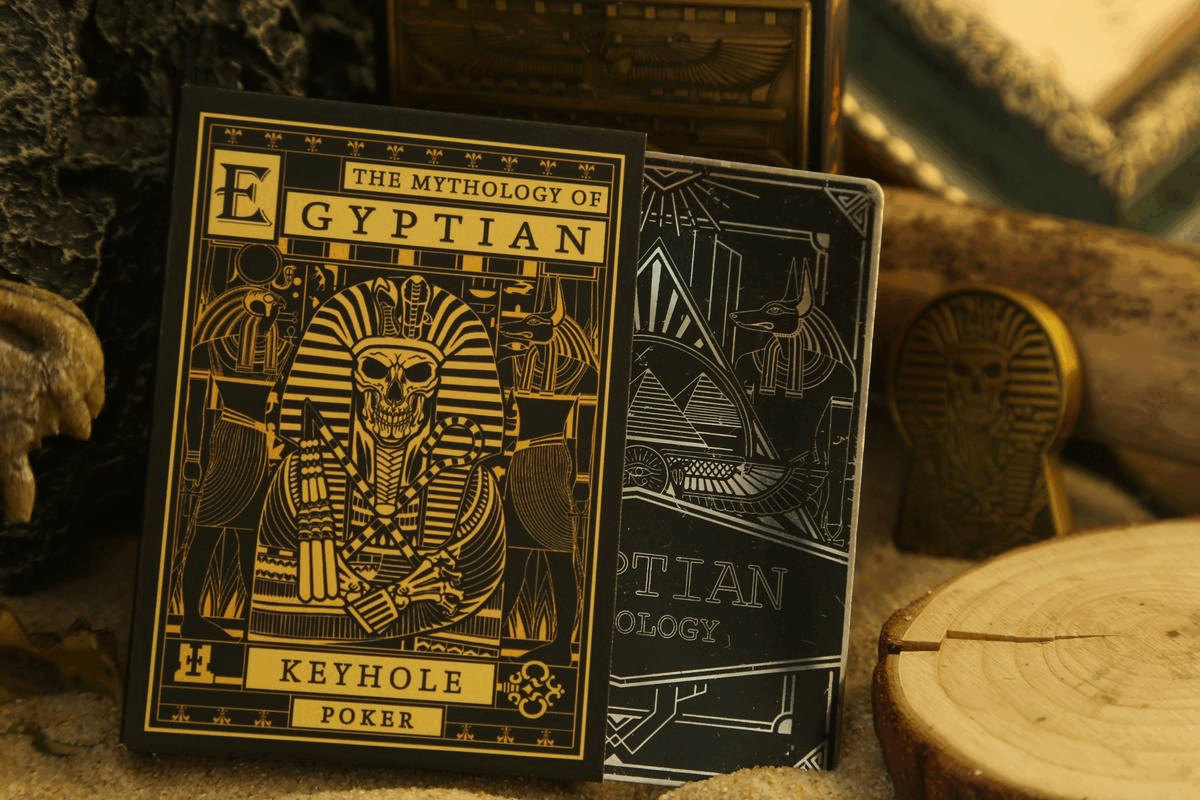Keyhole Egyptian Mythology Playing Cards – Paper Edition