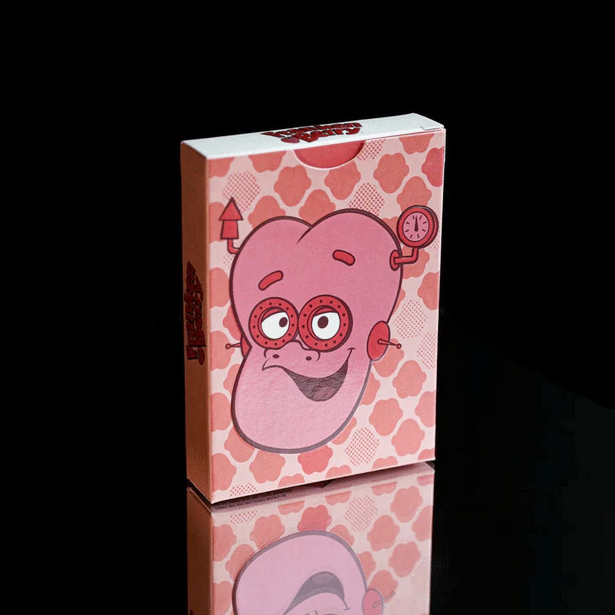 Franken Berry box with a cartoon character design on a black background