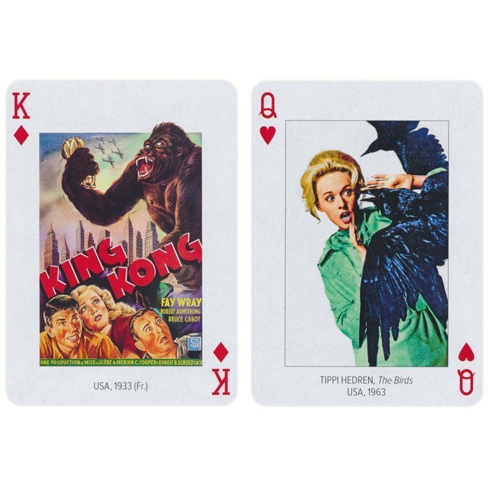 Piatnik The Horror! Horror Movie Playing Cards – Classic Monsters on Every Card – additional packaging or card artwork
