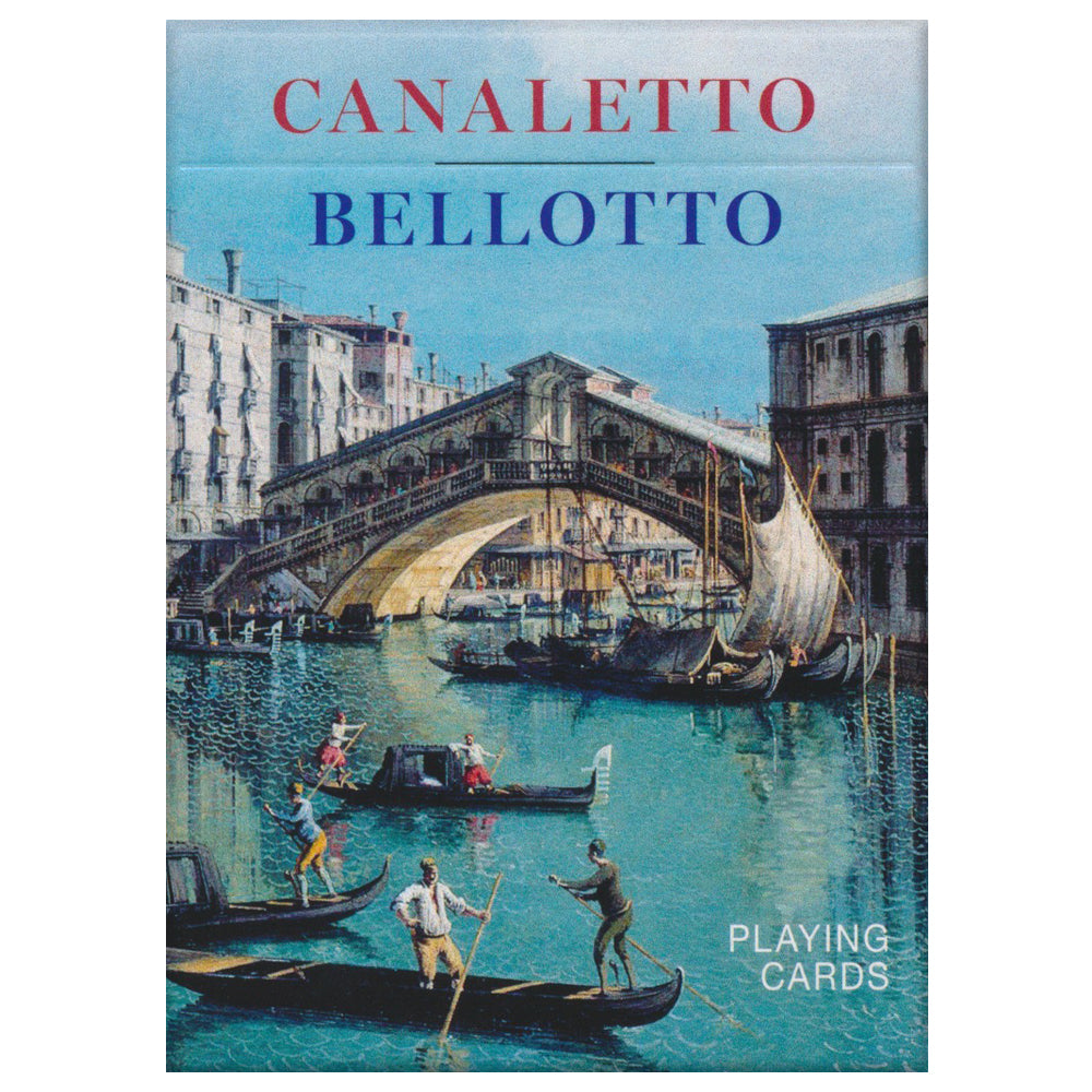 Piatnik Canaletto Bellotto Playing Cards – additional packaging or card artwork