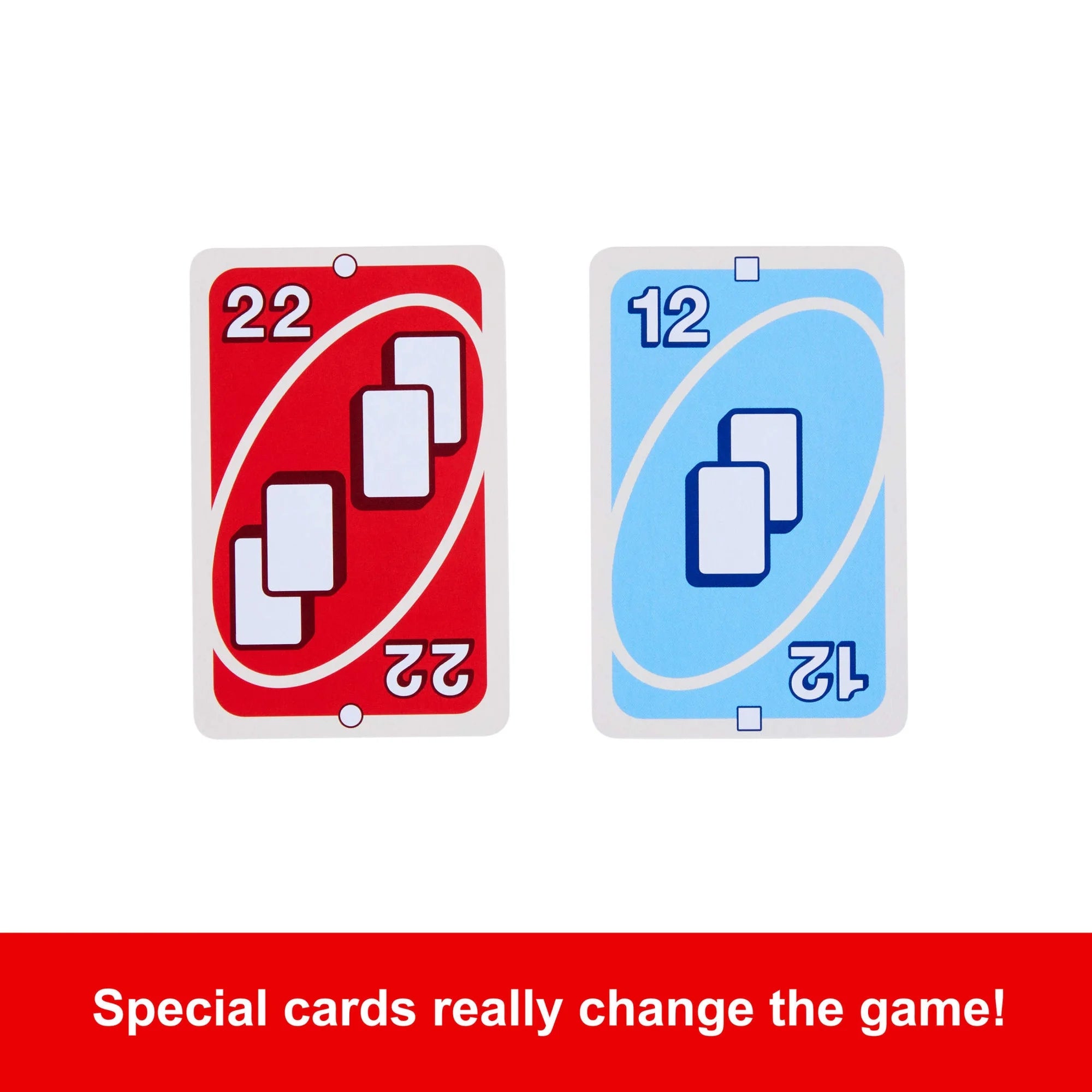 UNO Golf number and action card spread