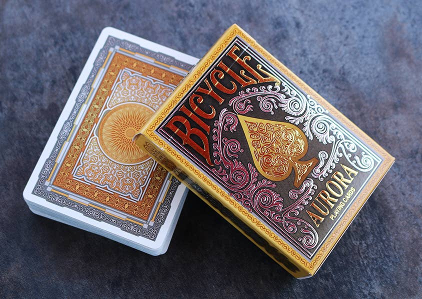 Bicycle Aurora (Foil Version) Playing Cards