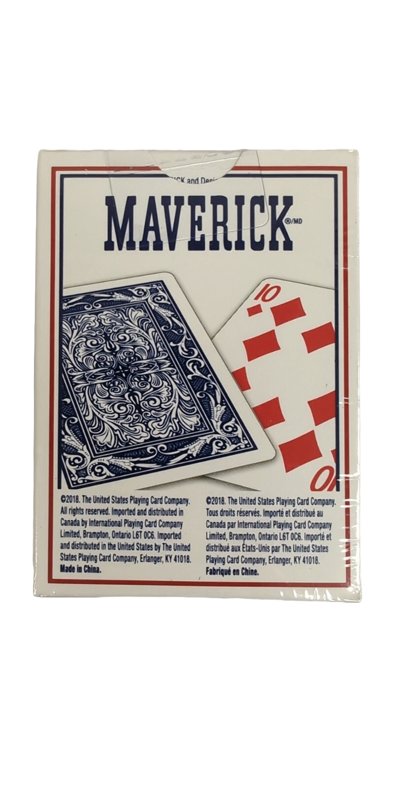 Maverick® Pinochle Playing Cards – Standard Index – Classic Hoyle Face