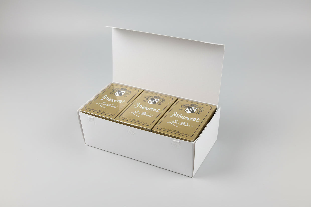 Brick of Aristocrat Gold 727 110th Anniversary decks