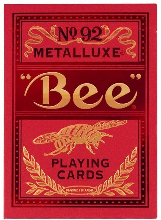 Bee Metalluxe Playing Cards