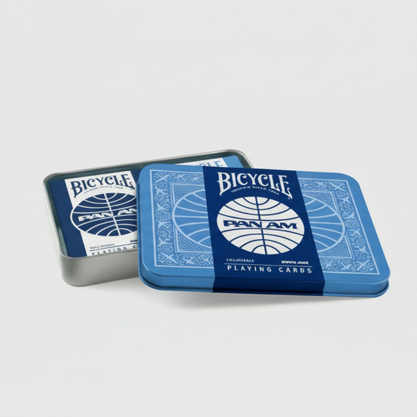 Bicycle Pan Am Playing Cards | 2 Deck Tin Set Vintage Aviation Gift