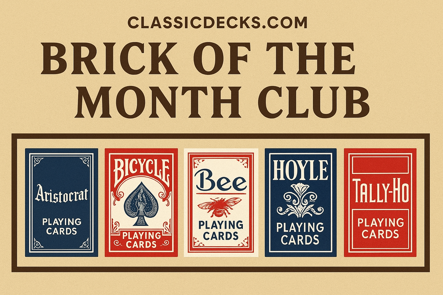 Classic Brick of the Month Club!