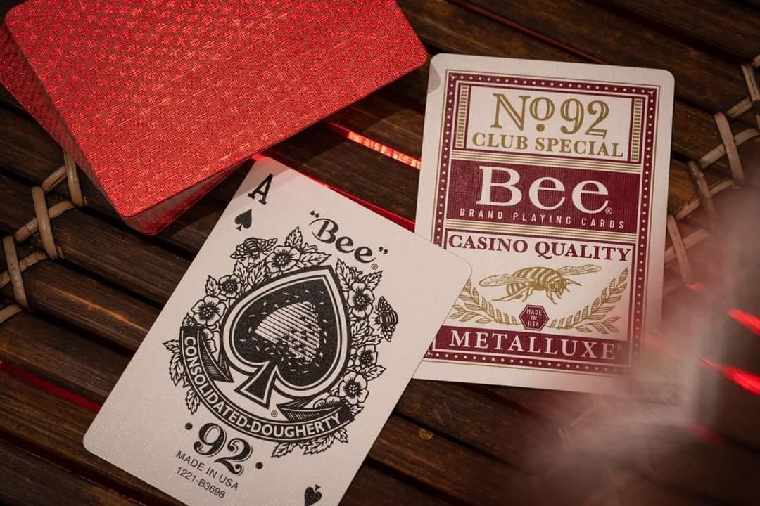 Bee Metalluxe Playing Cards