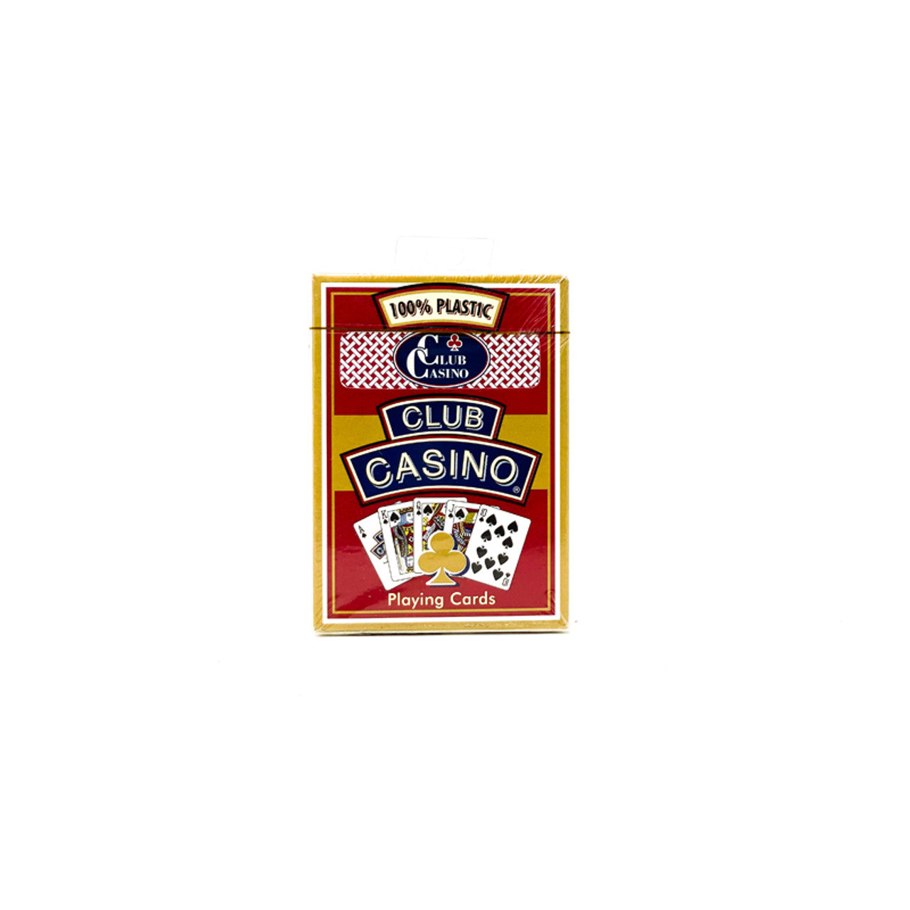 Club Casino 100% Plastic Playing Cards | Hoyle-Inspired Durability