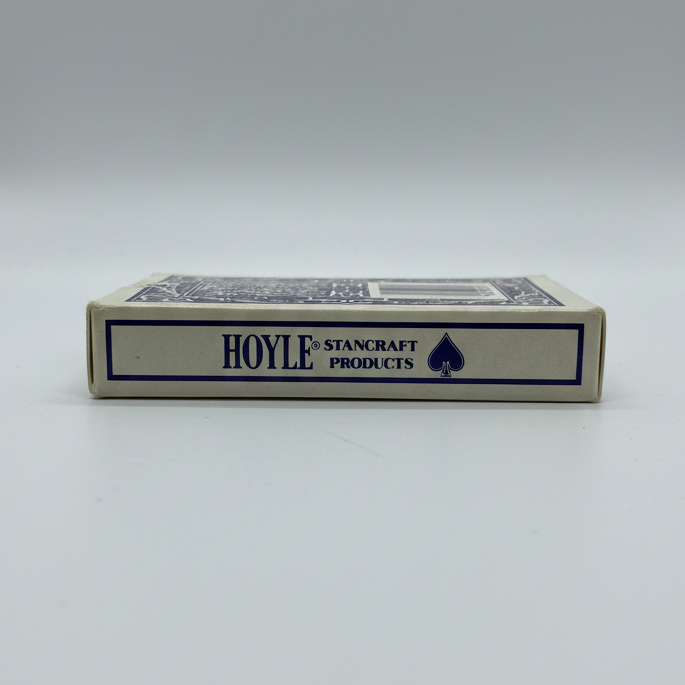 Cardboard box of Hoyle Stancraft Products on a white background