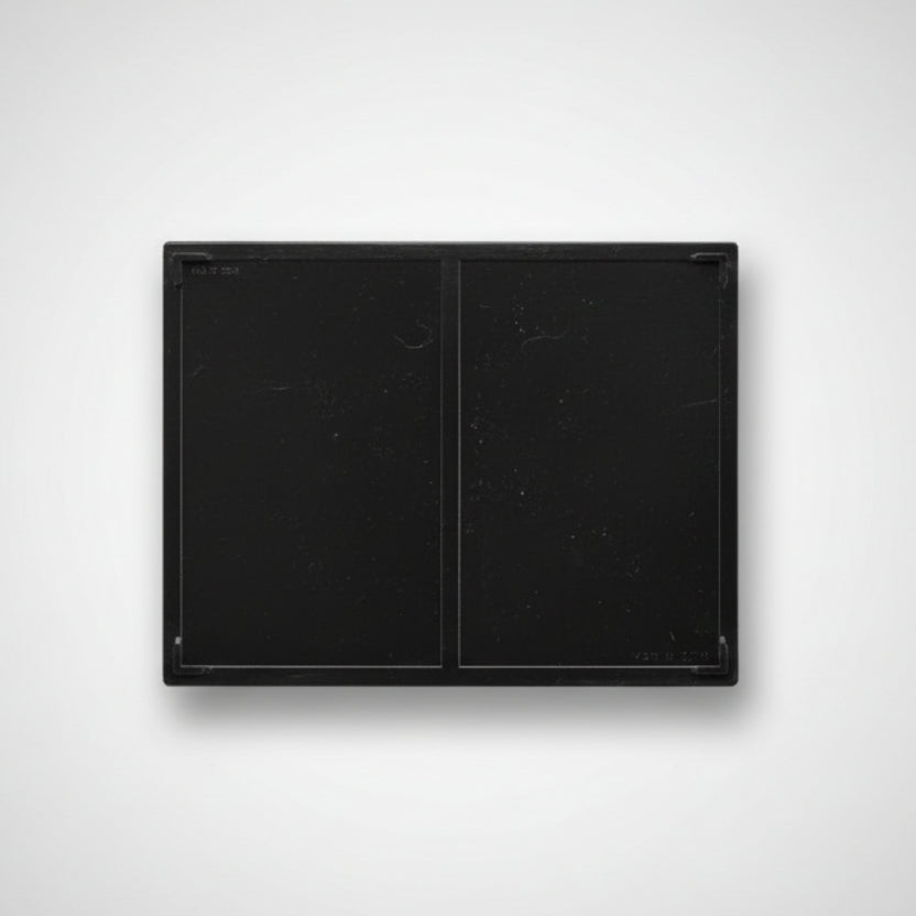 Black rectangular Hoyle case back 