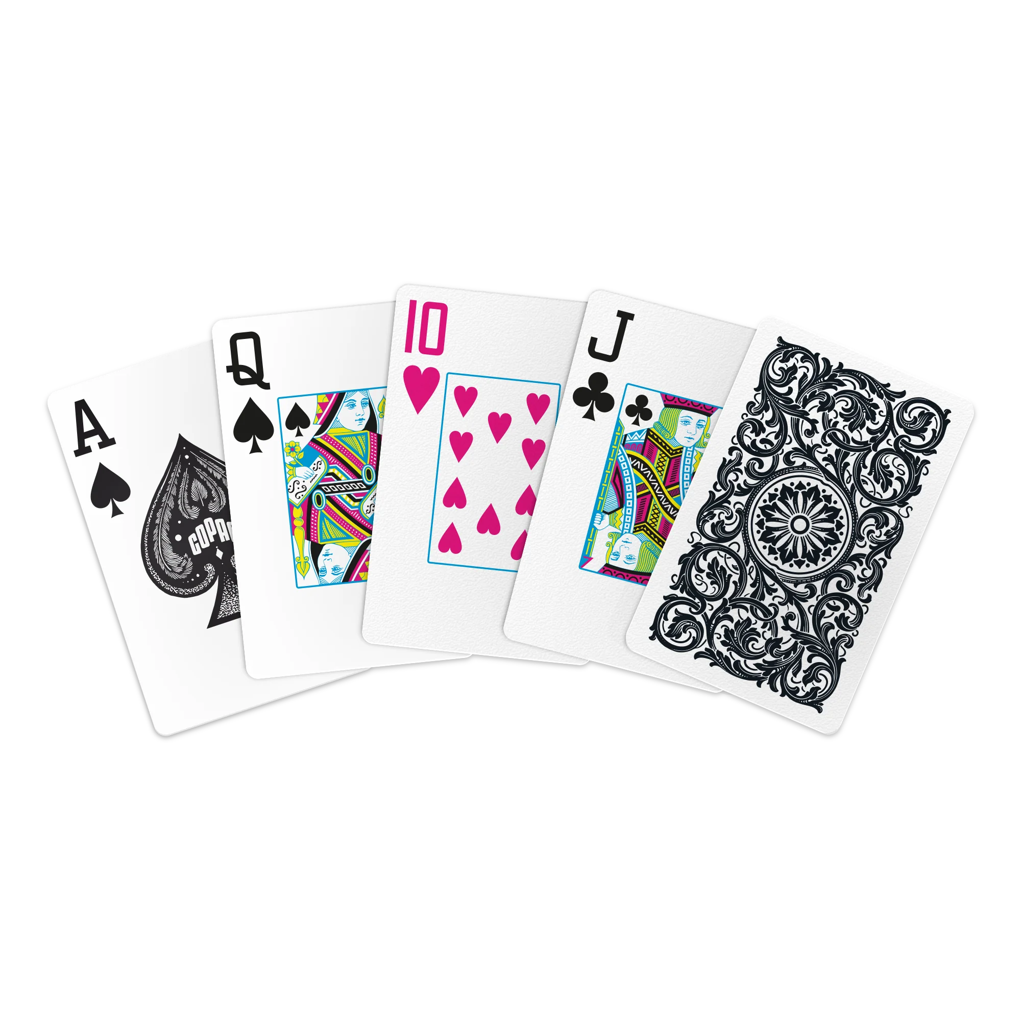 Copag Elite 100% Plastic Playing Cards – Bridge Size Jumbo Index (Mixed Colors)