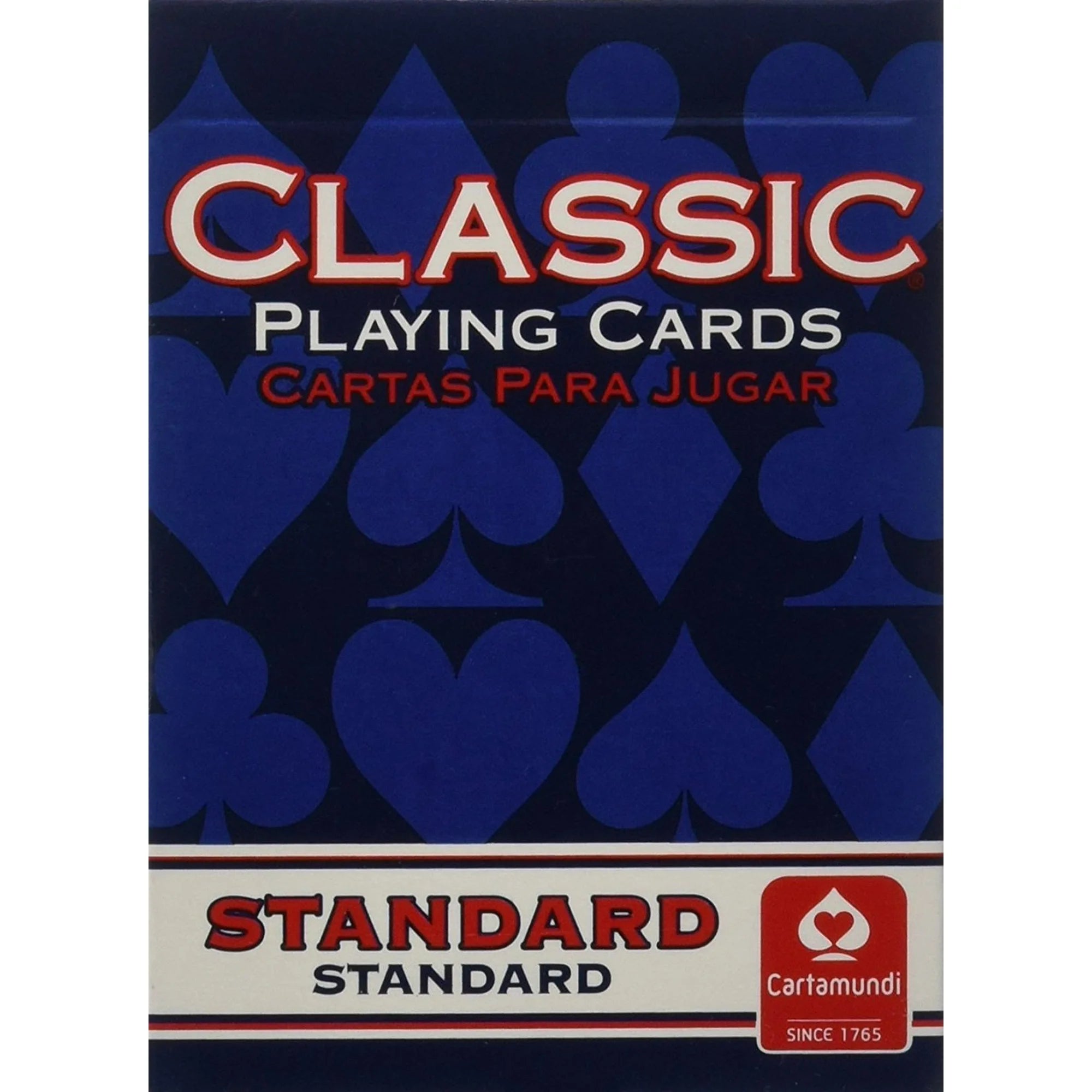 Cartamundi Classic Playing Cards – Red & Blue, Standard Index