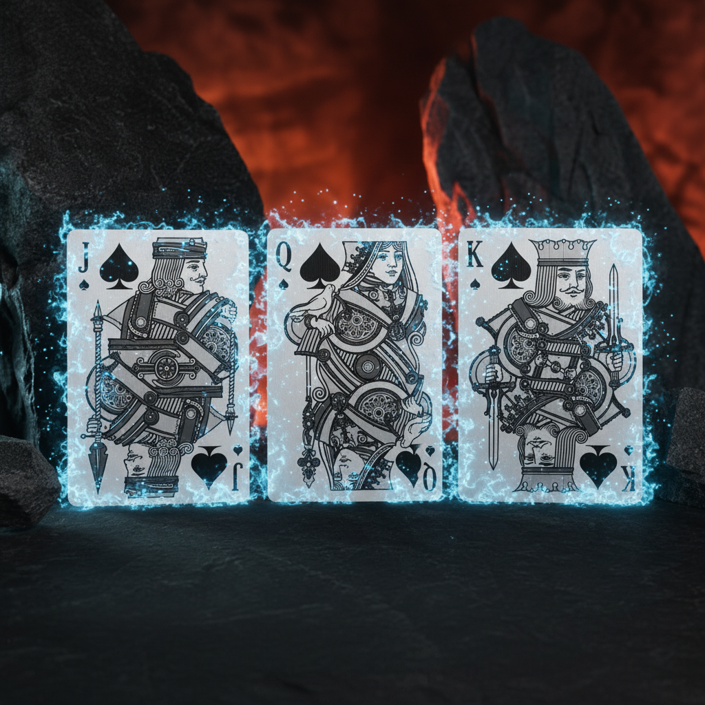 Tally Ho Slate Edition Playing Cards by Kings Wild Project