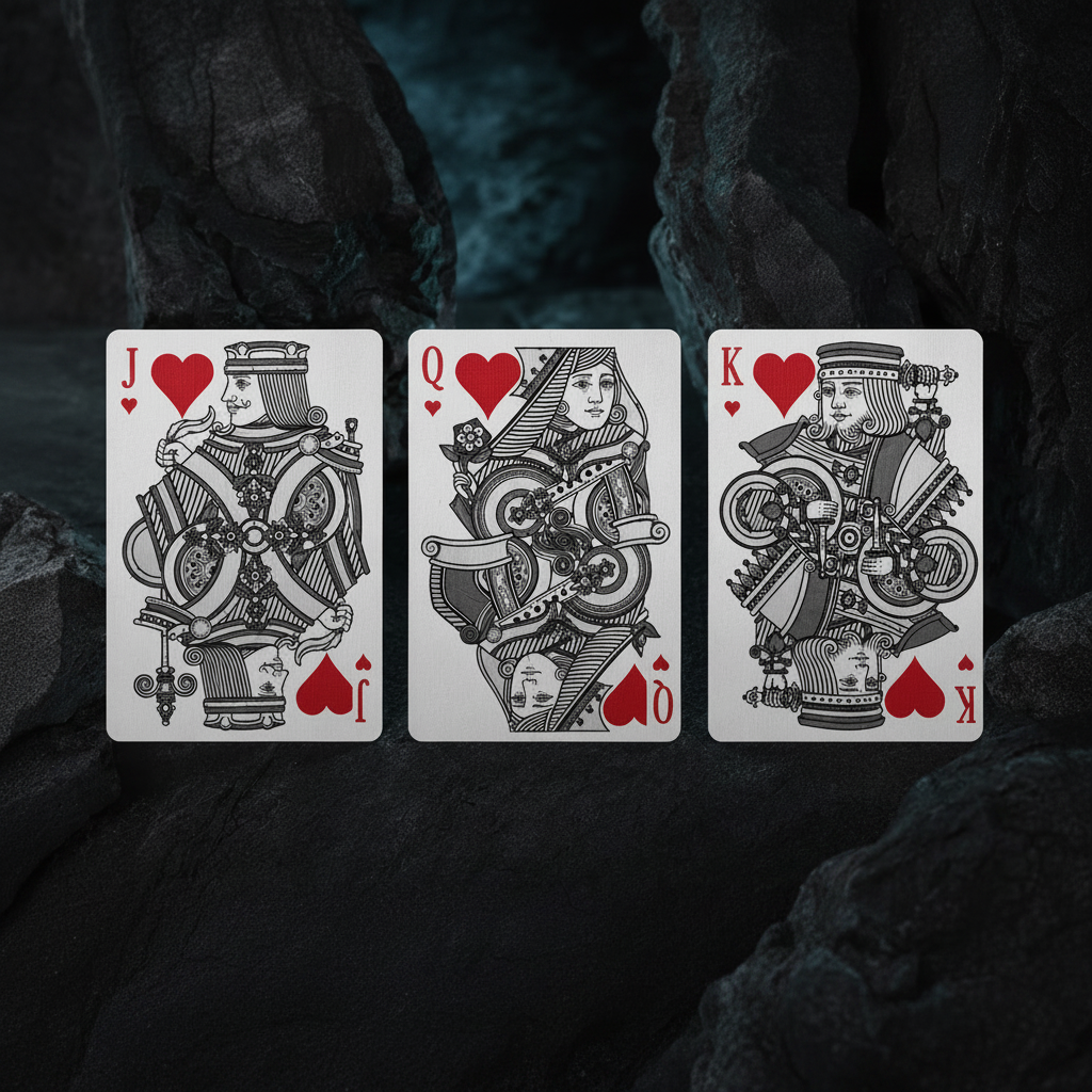 Tally Ho Slate Edition Playing Cards by Kings Wild Project