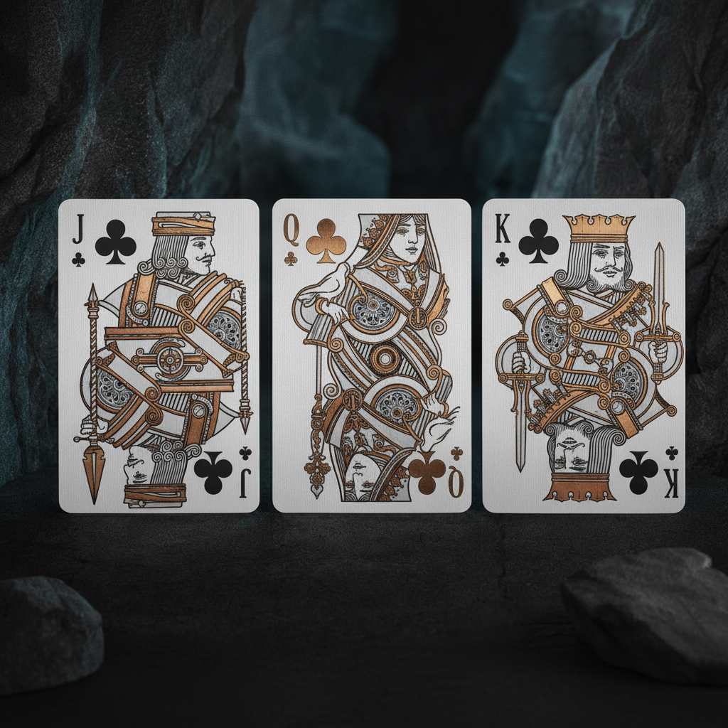Tally Ho Slate Edition Playing Cards by Kings Wild Project