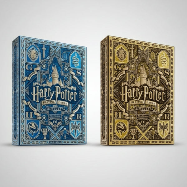 Harry Potter Ravenclaw vs Hufflepuff Playing Cards | Theory11 Set