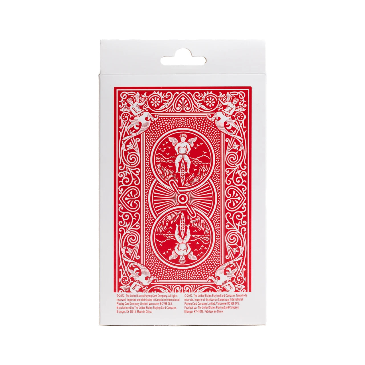 Back of Bicycle Big Box Red package with red Rider Back design